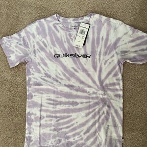 Quiksilver Lavender Tie-Dye Tee
